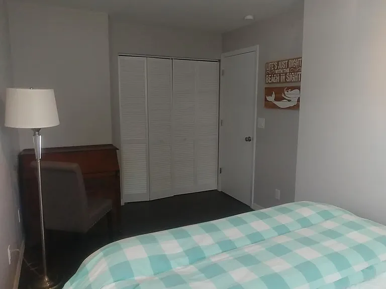 Third bedroom looking out