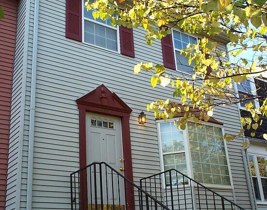 Front of townhouse
