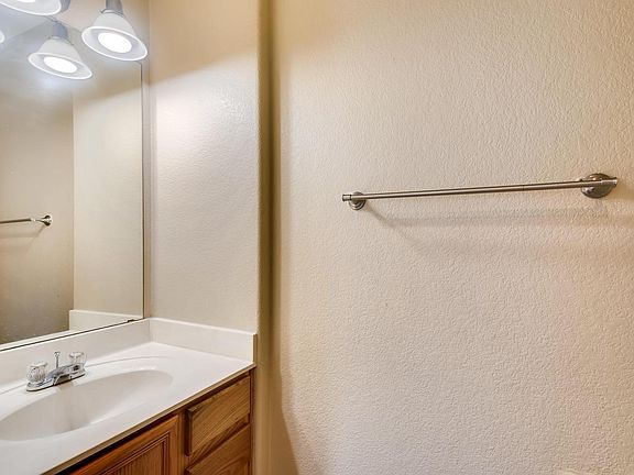 Half Bathroom downstairs (hard to get a picture of this space but there is a toilet)