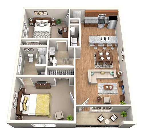 Floor plan The Fisher
