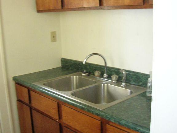 Kitchen cabinets & sink