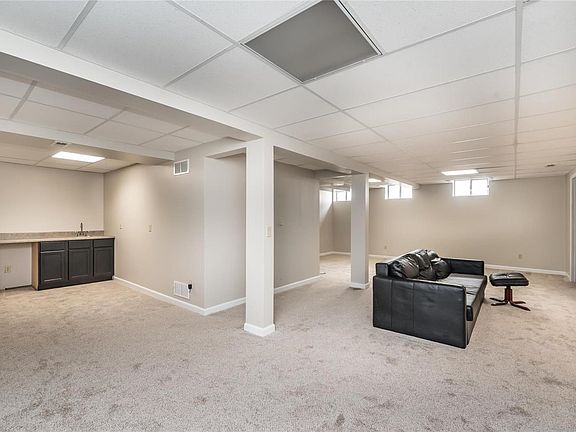 Finished lower level