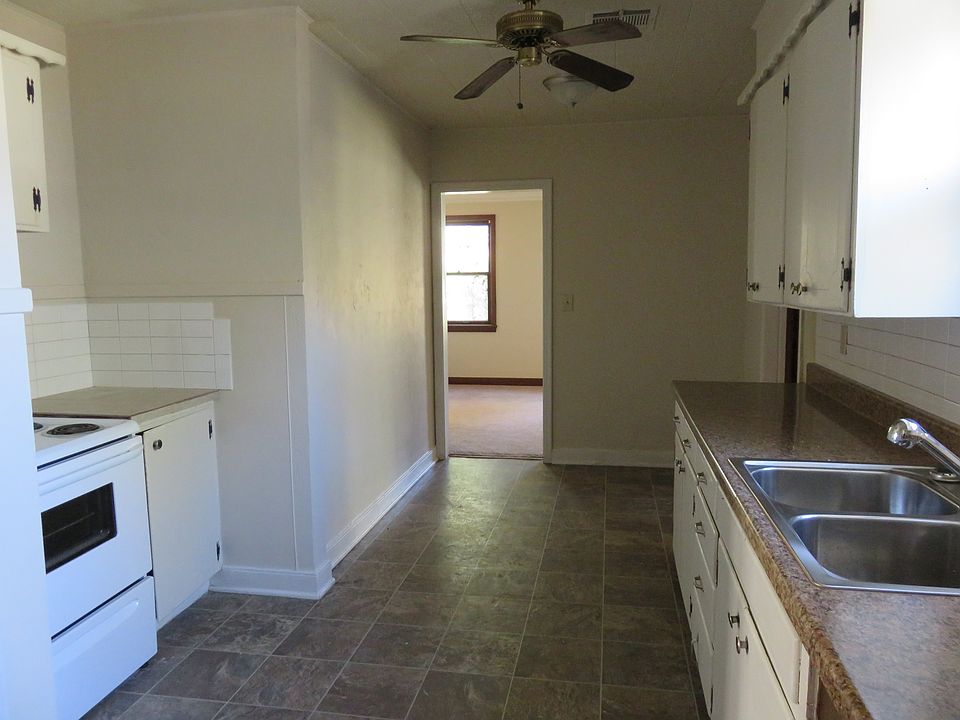 From the kitchen looking into the dining room