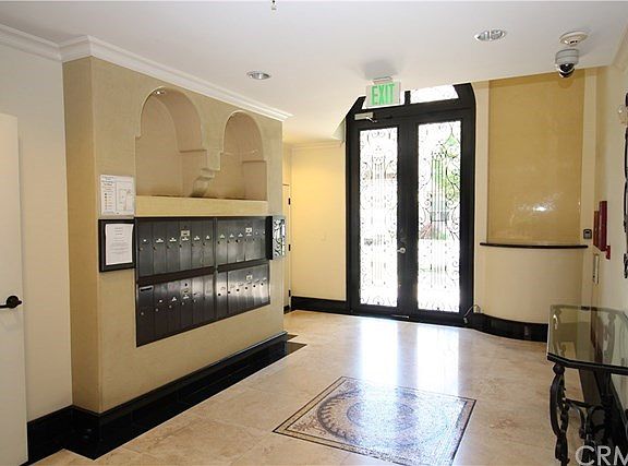 The main floor lobby contains the mail bins and an elevator allowing access to all three floors as well as the basement parking area.