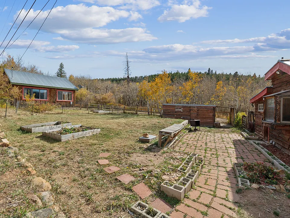 Backyard. Primary home on the right.