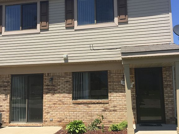 Front door and patio