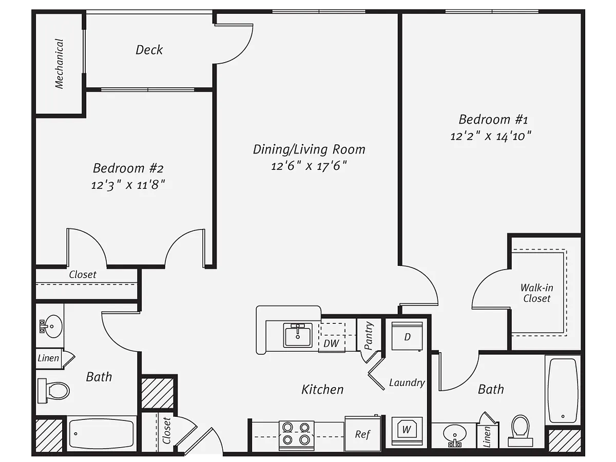 Floor plan B2