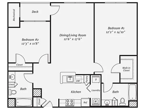 Floor plan B2