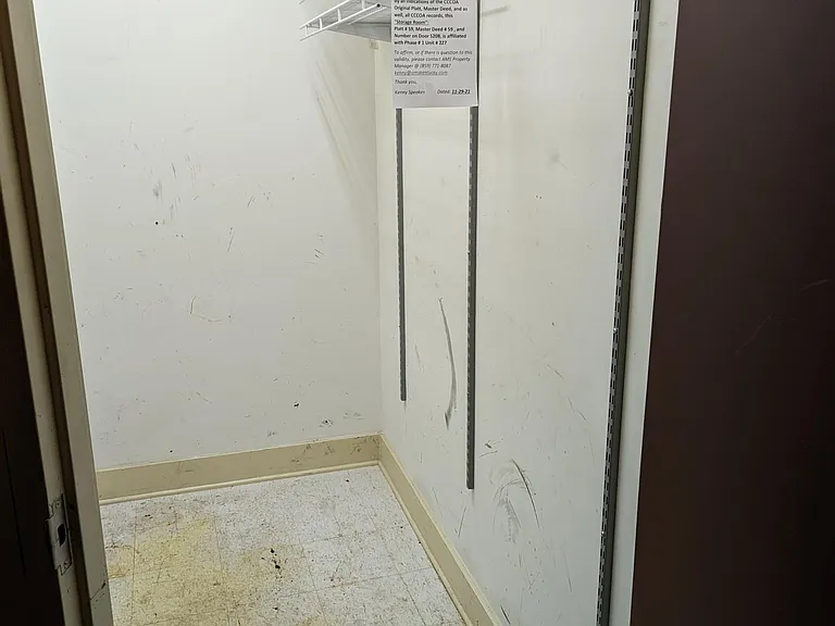 Storage closet