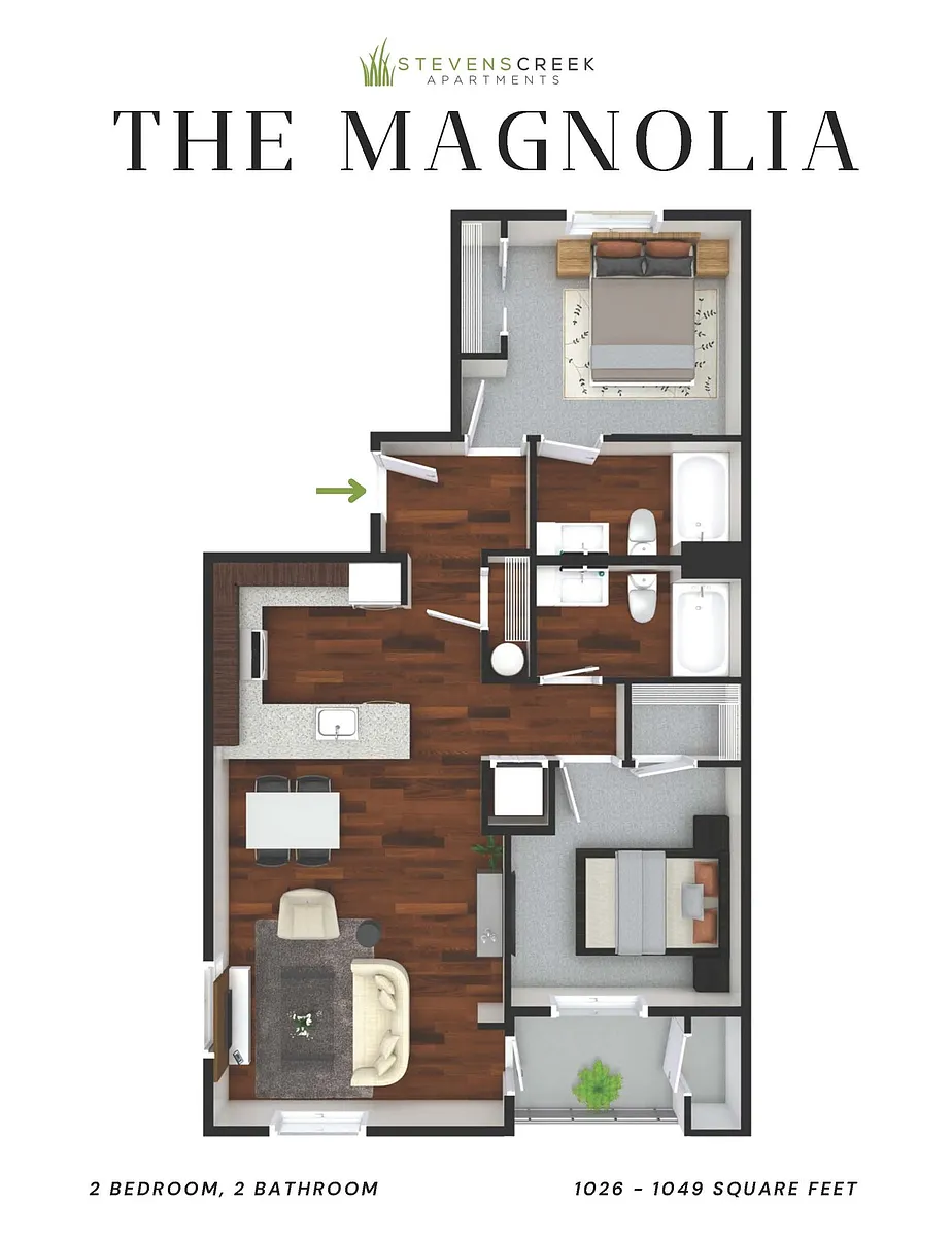 Floor plan The Magnolia