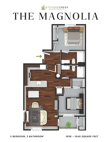 Floor plan The Magnolia