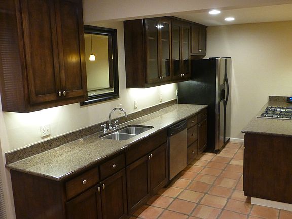 Kitchen with Granite Counter