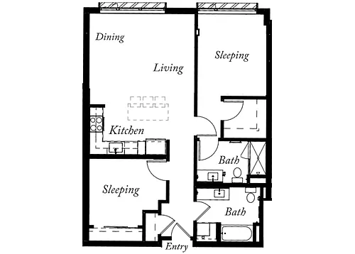 Floor plan B10