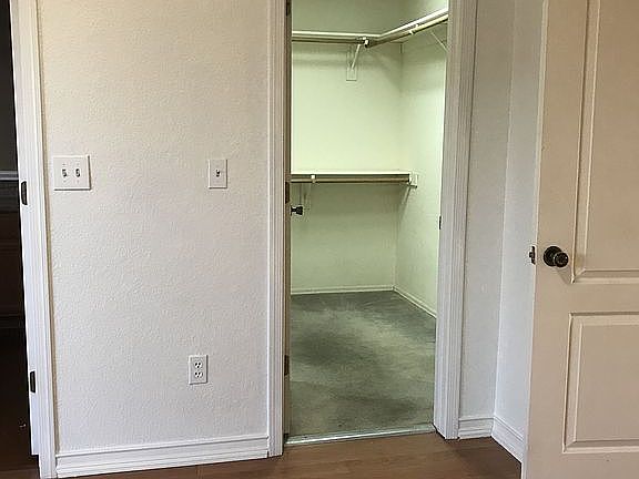 Master bedroom closet