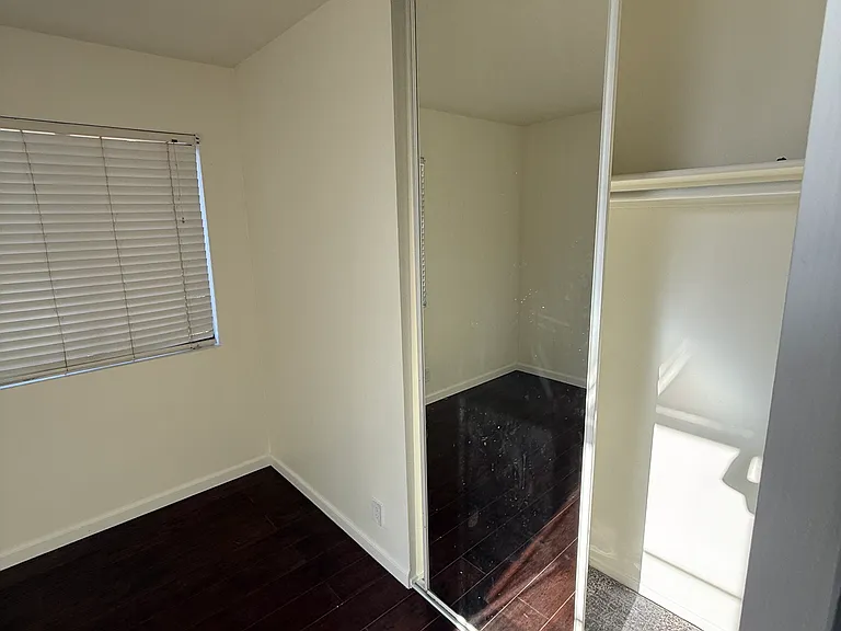 Bedroom 1 closet space (sliding doors)