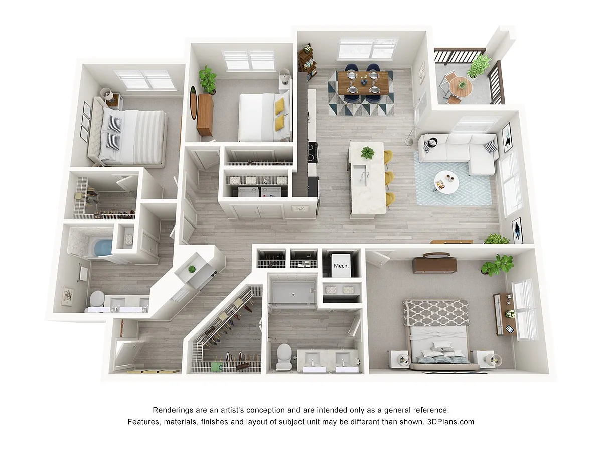 Floor plan C2B