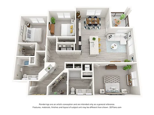 Floor plan C2B