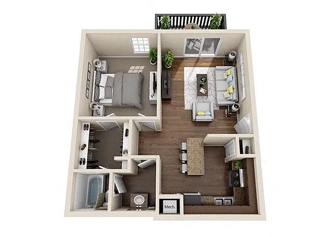Floor plan The Chateau Classic