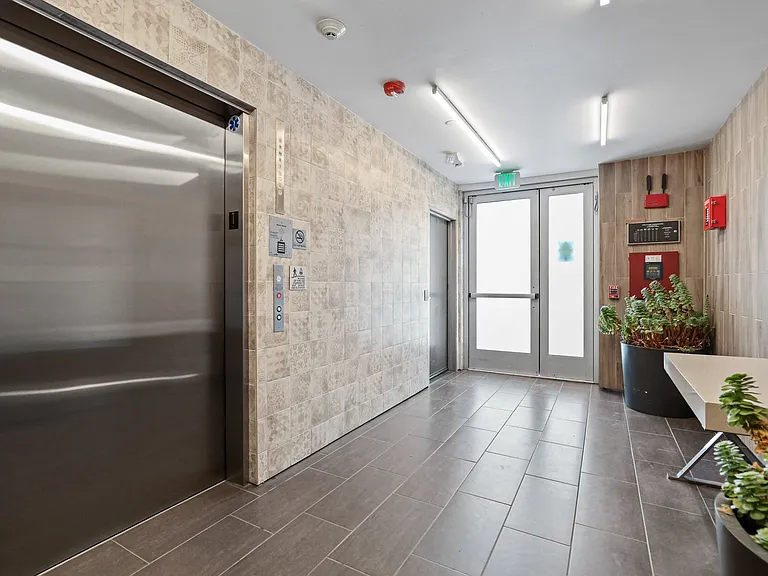 Lobby and Elevator of Dunn Station by Wiseman