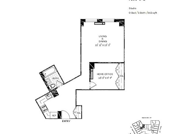 2nd image of 63 Wall St APT 508