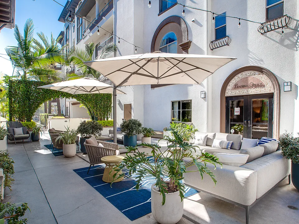 Get transported into relaxation mode at your community courtyard