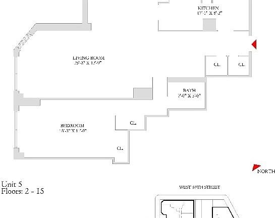 2nd image of 155 W 68th St APT 205