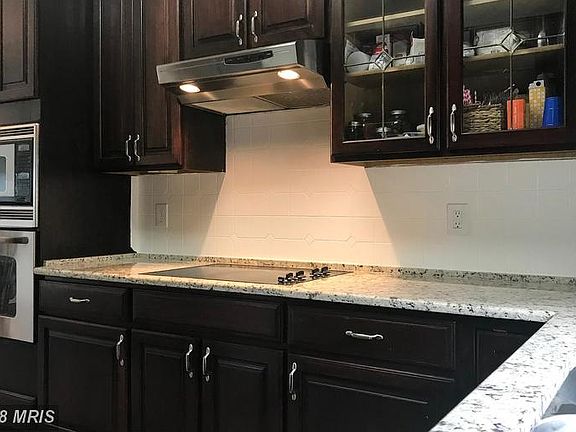 Kitchen with granite countertops