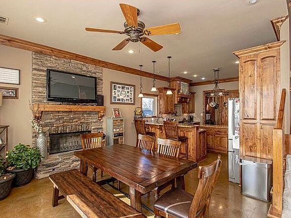 Hearth Room with Fireplace
