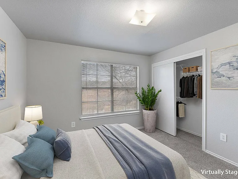 Cozy Bedroom at Fort Branch, Truman's Landing, Austin, TX - Spacious & Comfortable