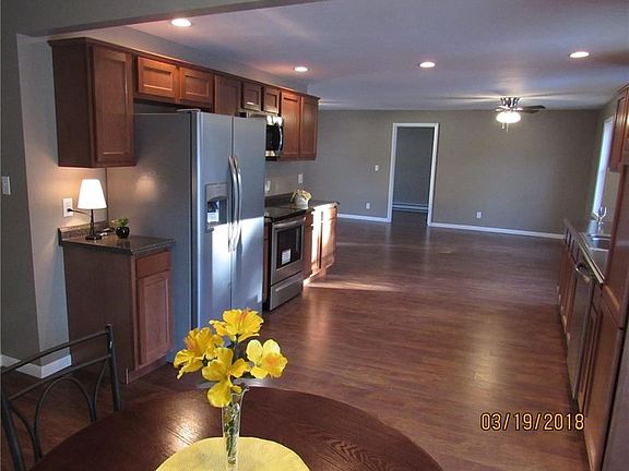 Kitchen also features new fridge, stove, microwave, dishwasher.