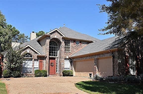Front with 3 car garage