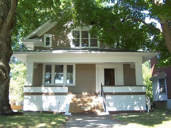 Front of home.
