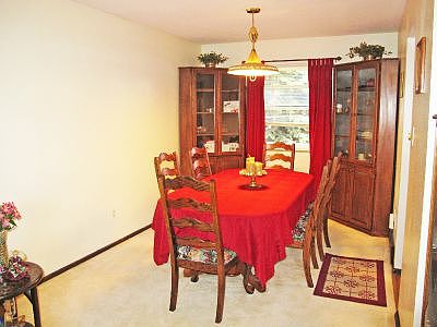 Dining Room Opens to Kitchen