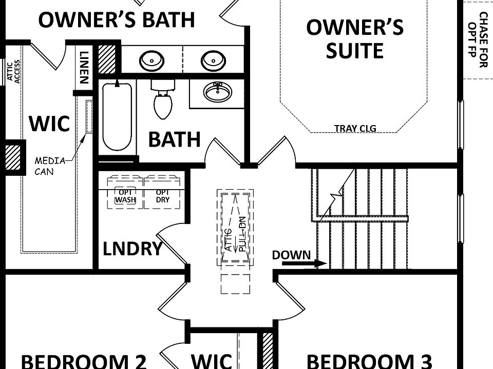 (SC)Jackson B 2 Side Entry Plan, Martin Woods, Fountain Inn, SC 29644