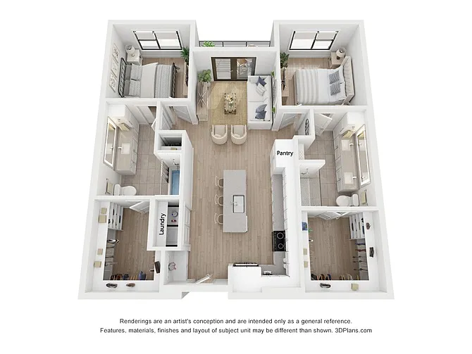 Floor plan Tranquil