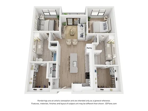 Floor plan Tranquil