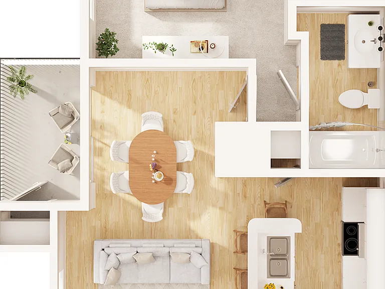 Anson at the Lakes - A2 Floor Plan Anson at the Lakes - A2 Floor Plan