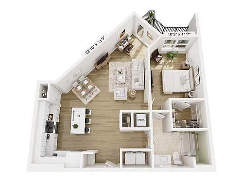 Floor plan Ivy