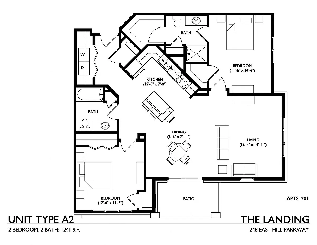 Floor plan A2