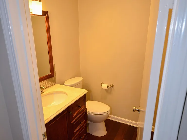 Downstairs half-bath