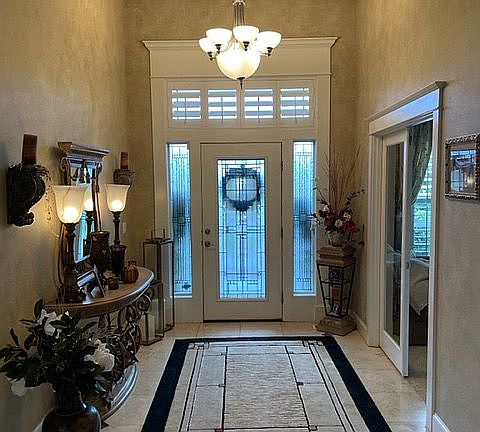 Elegant foyer