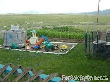 Back Yard, Sandbox, Garden