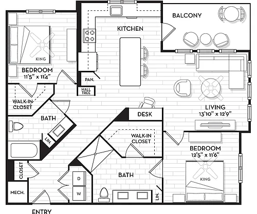 Floor plan Mariner