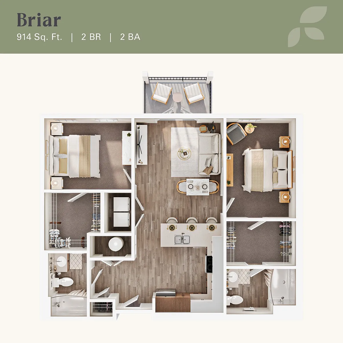 Floor plan Briar