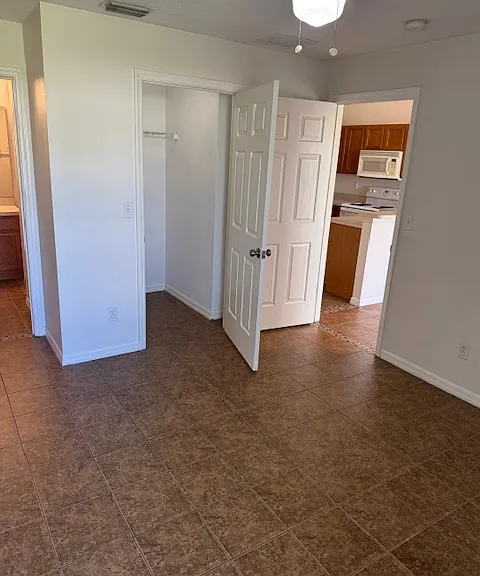 Alternate view of the Main Bedroom including walk-in closet