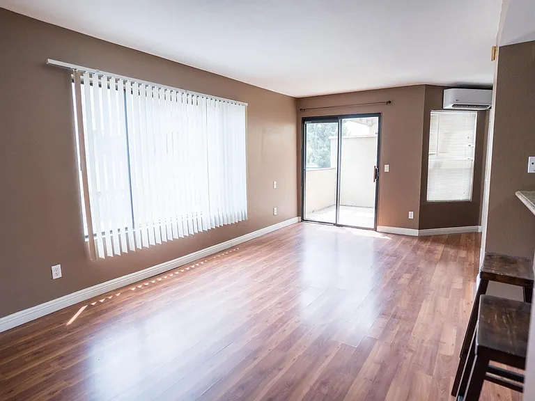 Open space leads out to the private deck