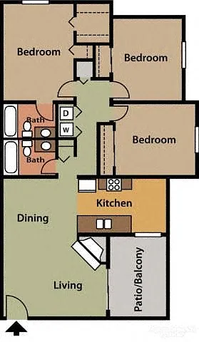 Floor plan 3X2