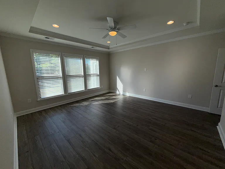 Triple Window overlooking yard