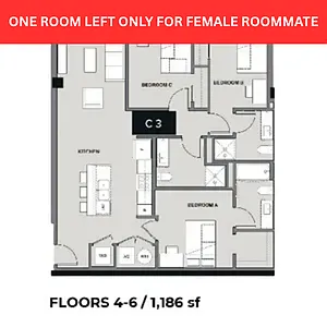 Floor plan C3