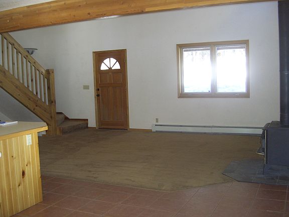 Living room from dining area